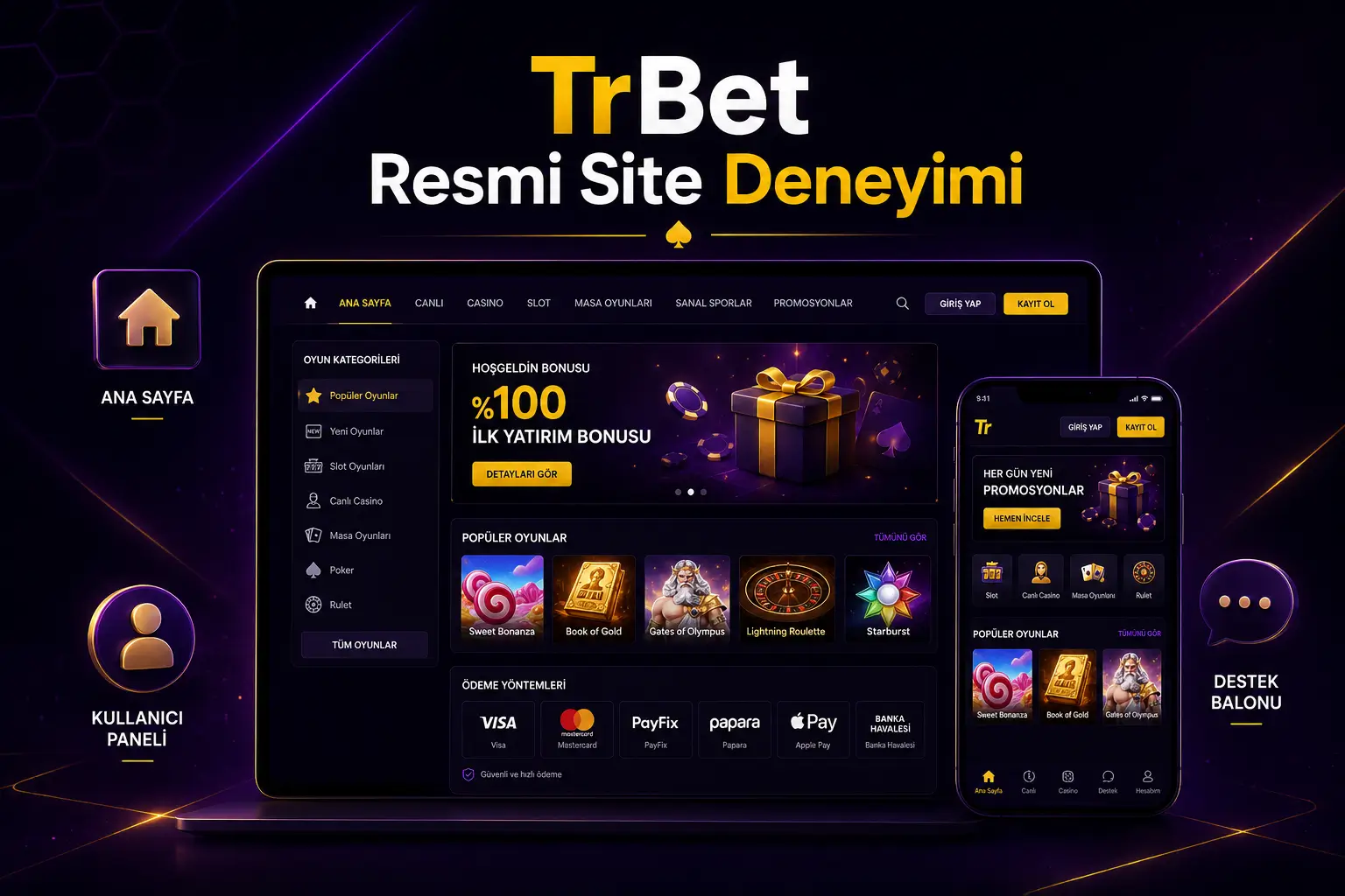 TrBet site